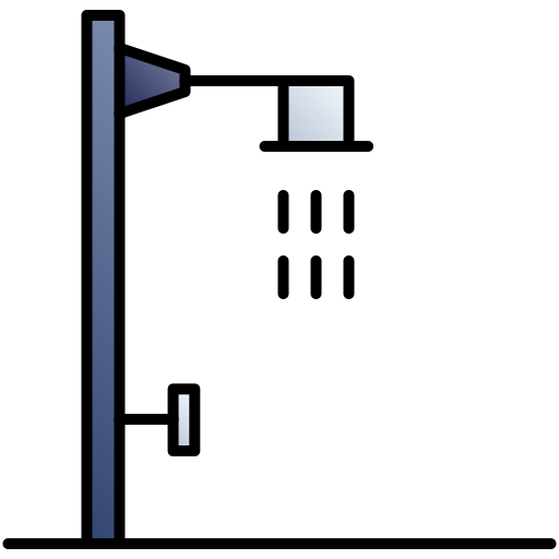 ducha Generic gradient lineal-color icono