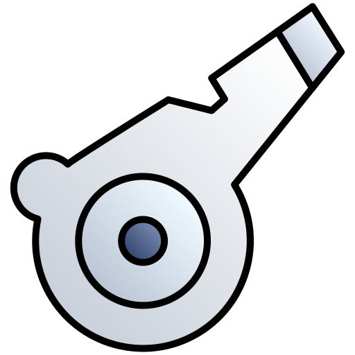 Whistle Generic gradient lineal-color icon