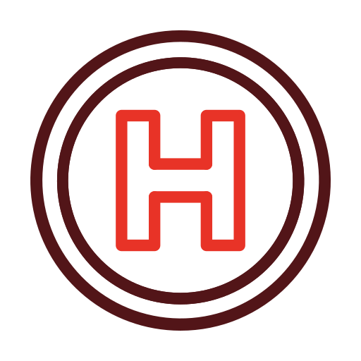 ヘリポート Generic color outline icon