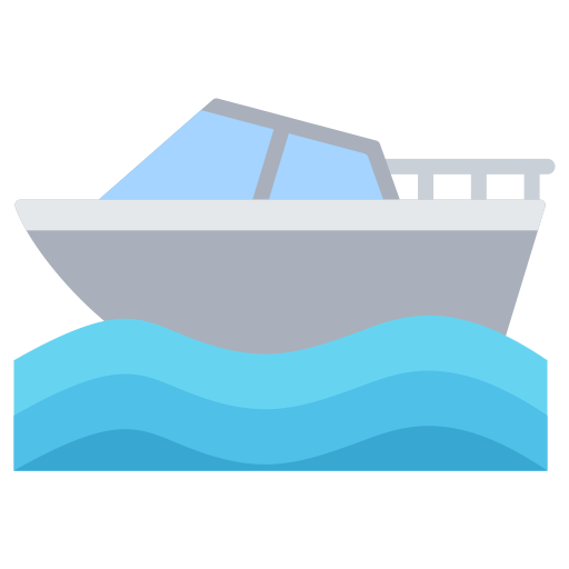 Watercraft Generic color fill icon