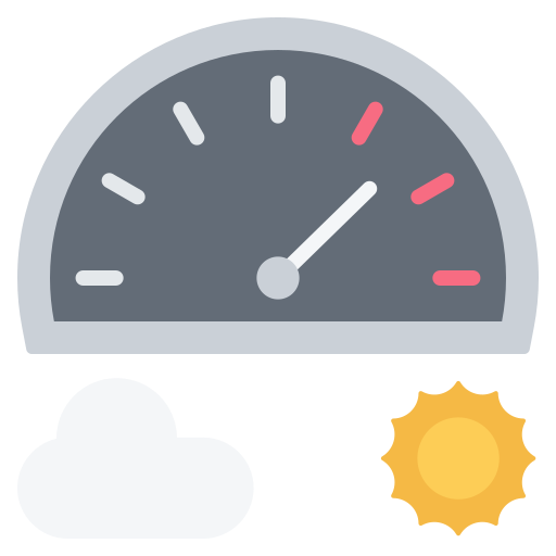 Barometer Generic color fill icon