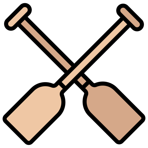 Paddles Generic color lineal-color icon