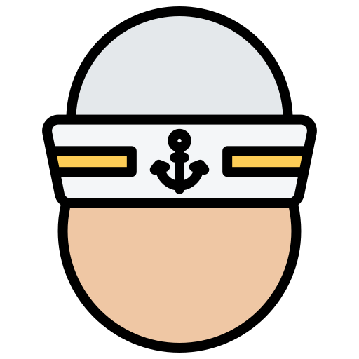 船員 Generic color lineal-color icon