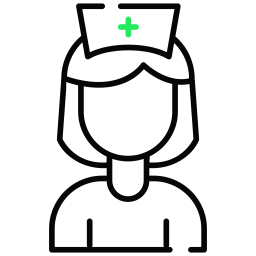 infermiera Generic color outline icona