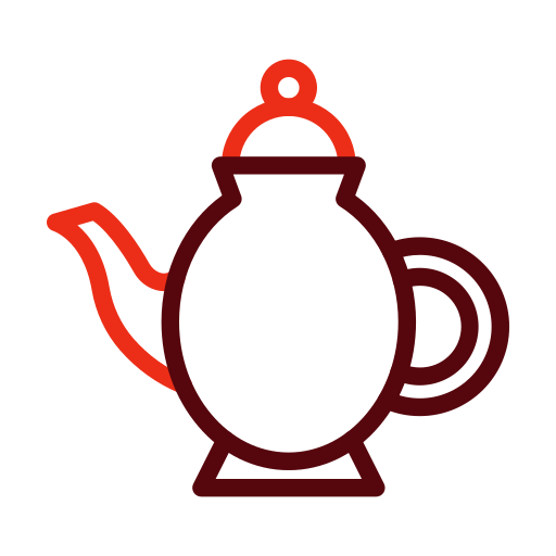 Заварочный чайник Generic color outline иконка