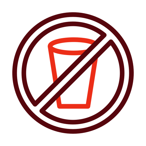 No drinks Generic color outline icon