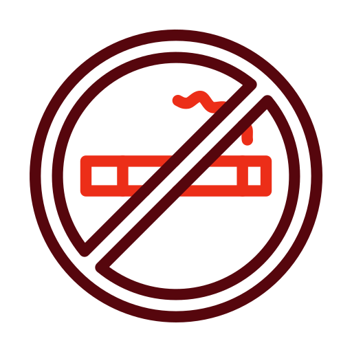 interdiction de fumer Generic color outline Icône