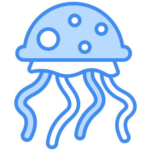 Jelly fish Generic color lineal-color icon