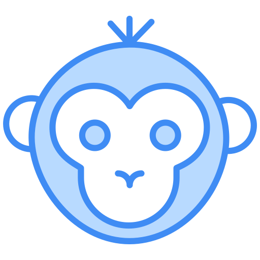 małpa Generic color lineal-color ikona