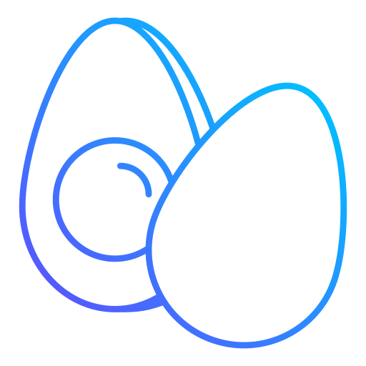 계란 Generic gradient outline icon