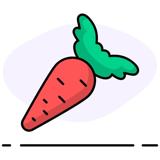 zanahoria Generic color lineal-color icono