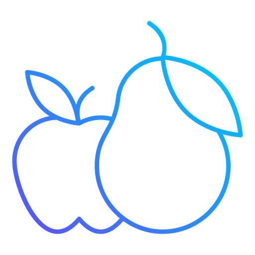 frutas Generic gradient outline icono