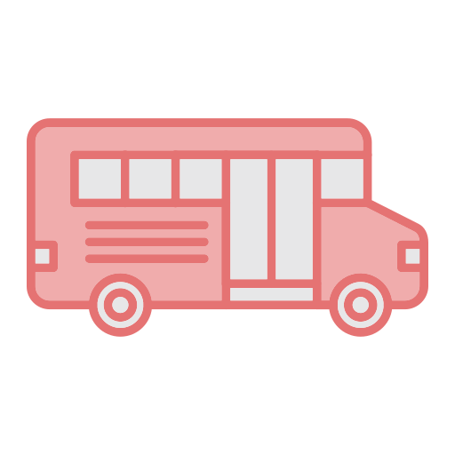 autobús escolar Generic color lineal-color icono