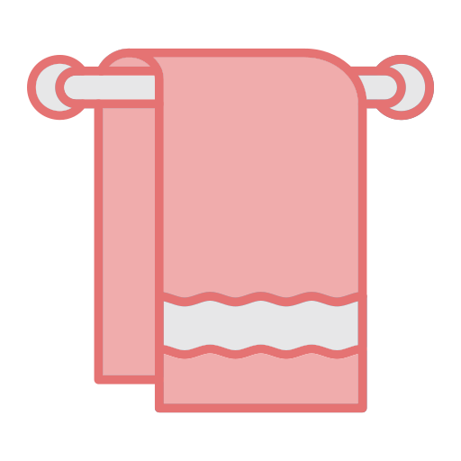 asciugamano Generic color lineal-color icona