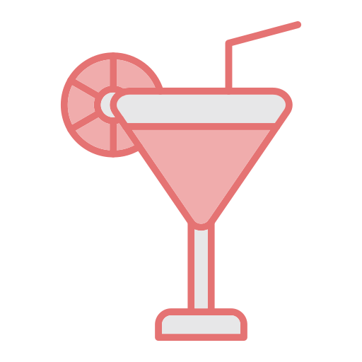 Cocktail drink Generic color lineal-color icon