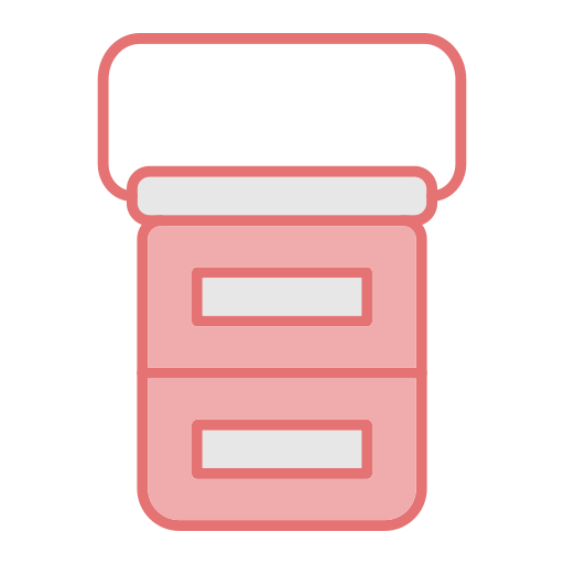 Food container Generic color lineal-color icon