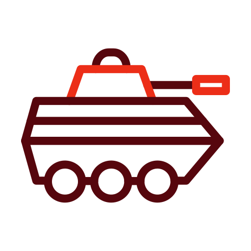 czołg Generic color outline ikona