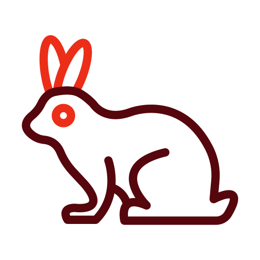 lapin Generic color outline Icône