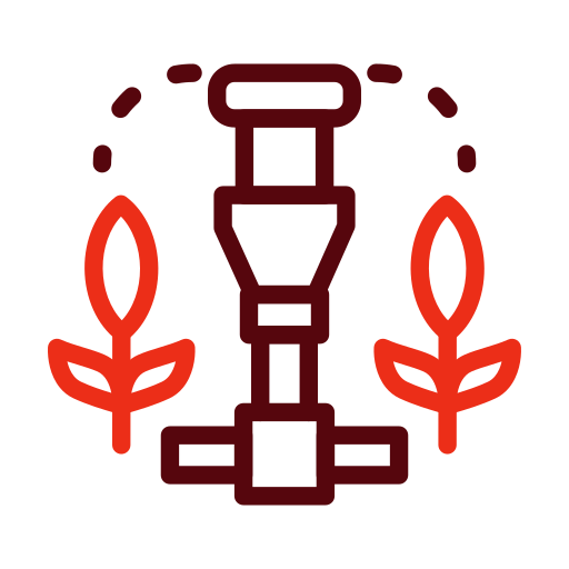 관개 시스템 Generic color outline icon