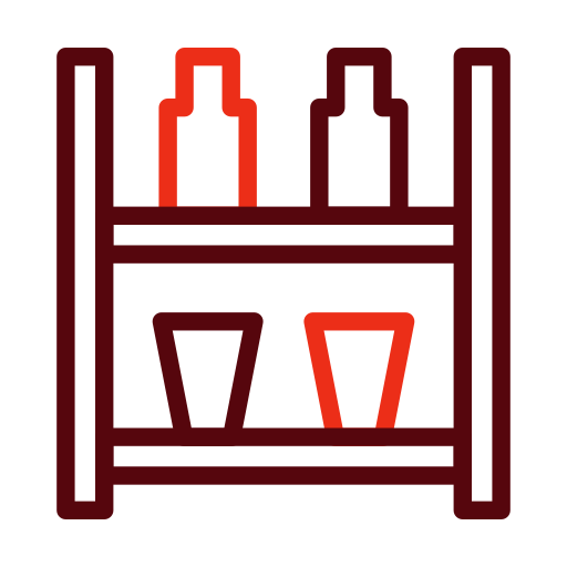 Shelves Generic color outline icon
