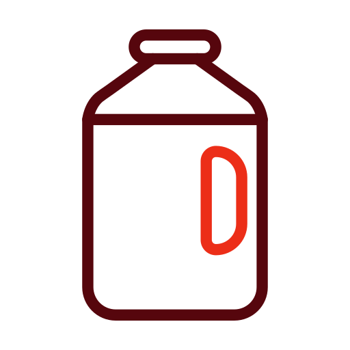 Milk bottle Generic color outline icon