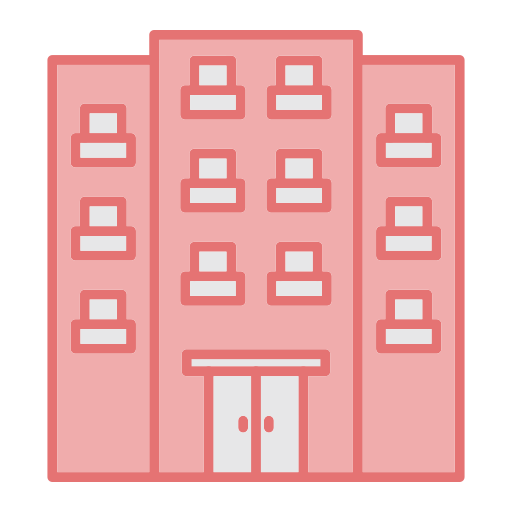 appartamenti Generic color lineal-color icona