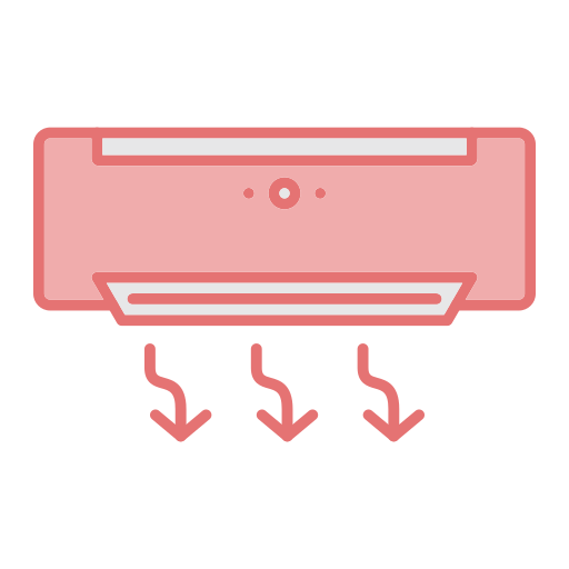 climatiseur Generic color lineal-color Icône