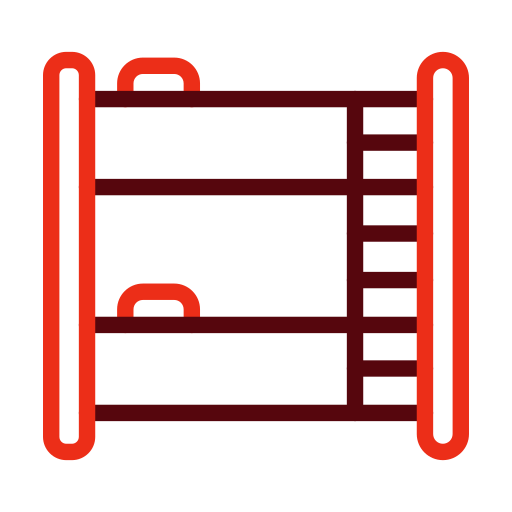 Bunk bed Generic color outline icon