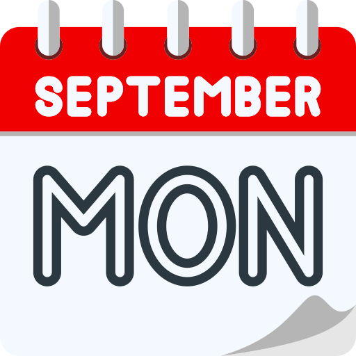 september Generic color fill icon