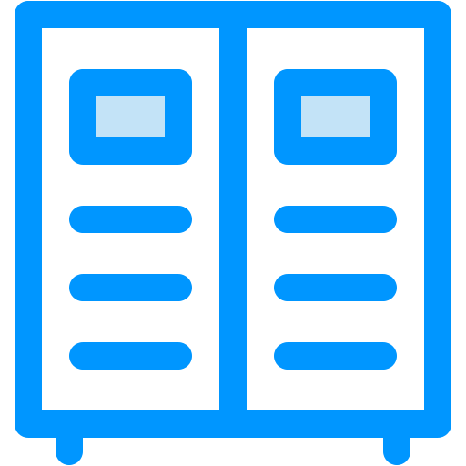 Locker Generic color lineal-color icon