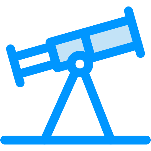 Telescope icon Generic color lineal-color icon