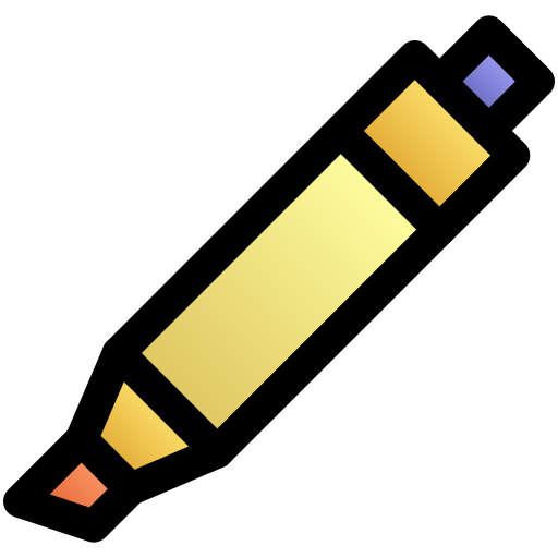 Marker Generic gradient lineal-color icon