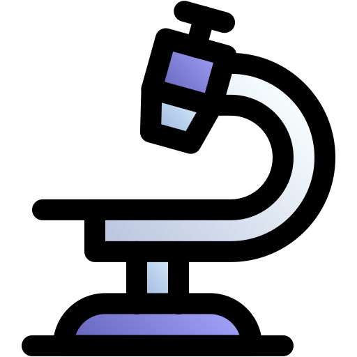 顕微鏡 Generic gradient lineal-color icon