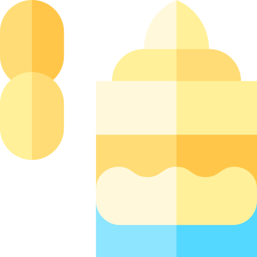 Oatmeal Basic Straight Flat icon