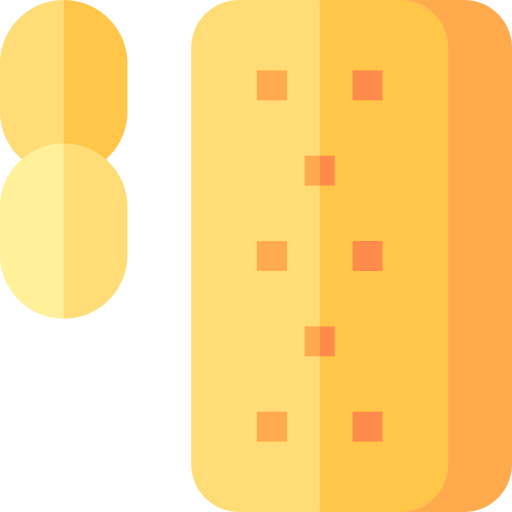 bułka maślana Basic Straight Flat ikona