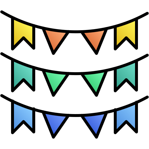 girlanden Generic gradient lineal-color icon