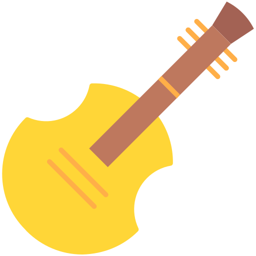 바이올린 Generic color fill icon