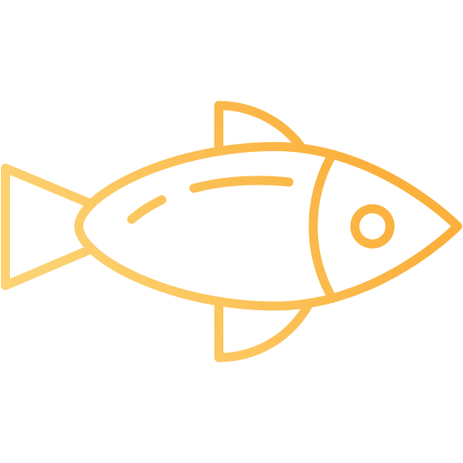 Рыба Generic gradient outline иконка