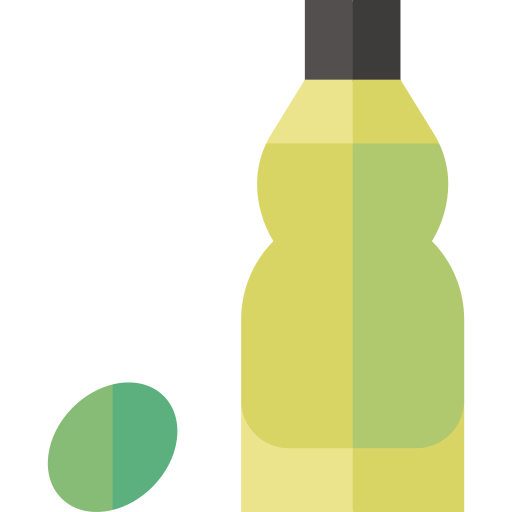 olivenöl Basic Straight Flat icon
