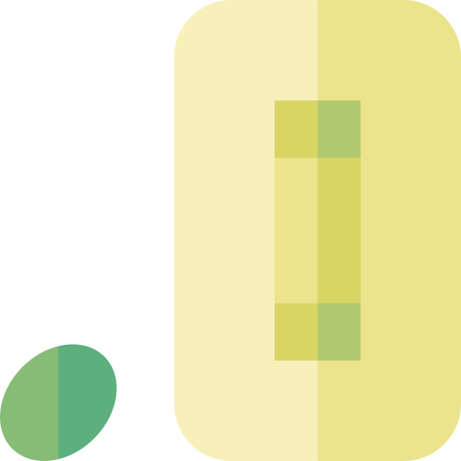 oliwa z oliwek Basic Straight Flat ikona