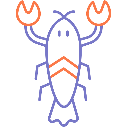 Lobster Generic color outline icon