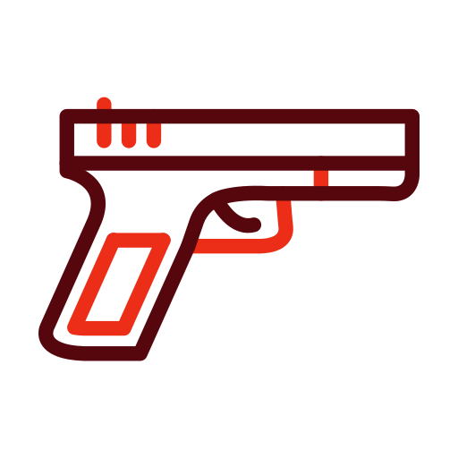pistola Generic color outline Ícone