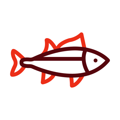 Tuna Generic color outline icon
