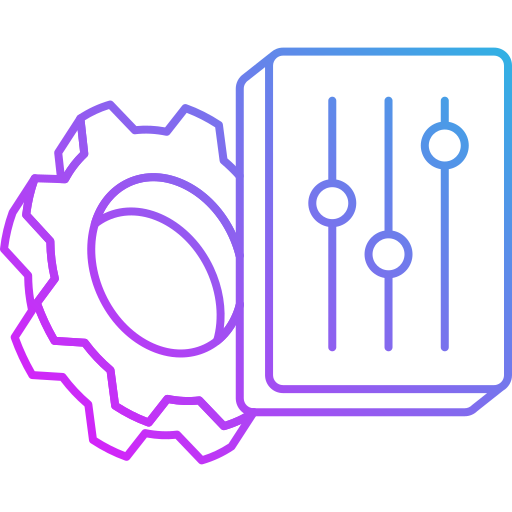 controle Generic gradient outline icoon