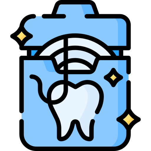 hilo dental Special Lineal color icono