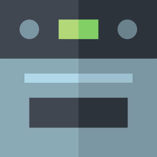 Oven Basic Straight Flat icon