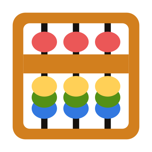 Abacus Generic color fill icon