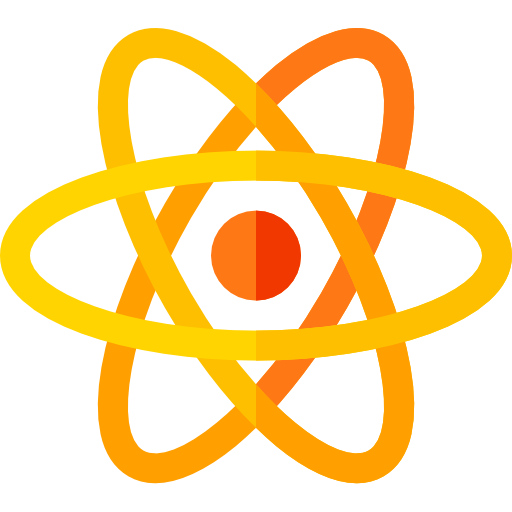 atom Basic Rounded Flat ikona