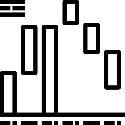 gráfico de barras Phatplus Lineal icono