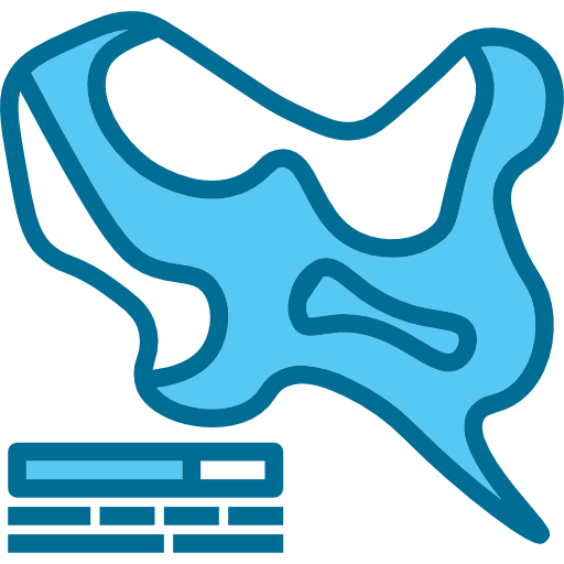 Cartogram Phatplus Blue icon